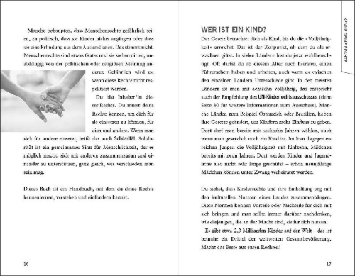 Buchcover und Innenansicht für das Buch: Know Your Rights