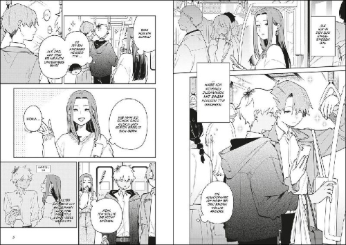 Buchcover und Innenansicht für das Buch: Gokon ni Ittara Onna ga Inakatta Hanashi