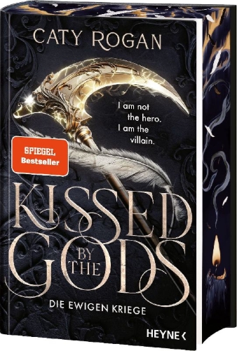 Buchcover und Innenansicht für das Buch: Kissed by the Gods - The Eternal Wars Book 1