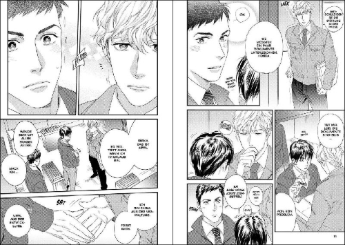 Buchcover und Innenansicht für das Buch: KIMI NO TONARI DE YURARETE