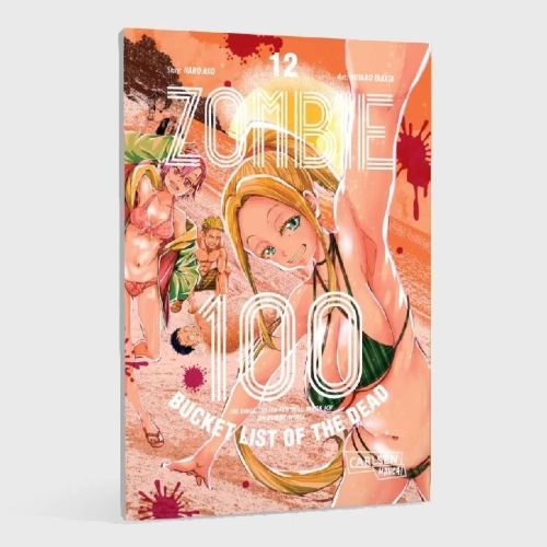 Buchcover und Innenansicht für das Buch: Zombie ni Naru Made ni Shitai 100 no Koto
