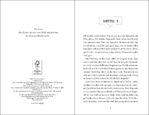 Buchcover und Innenansicht für das Buch: Just for Clicks