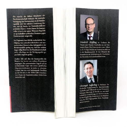 Buchcover und Innenansicht für das Buch: Staatsschutz im Kalten Krieg