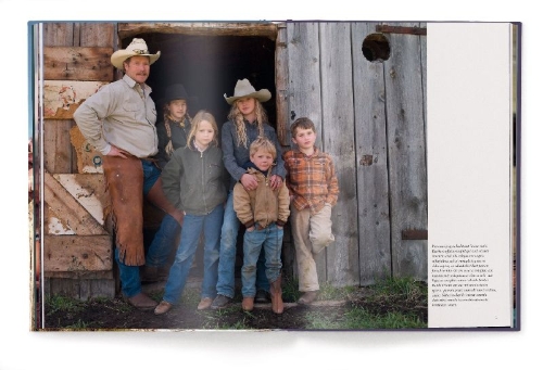 Buchcover und Innenansicht für das Buch: The Stylish Life Cowboys