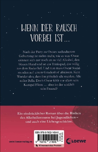 Buchcover und Innenansicht für das Buch: Unsere blauen Nächte