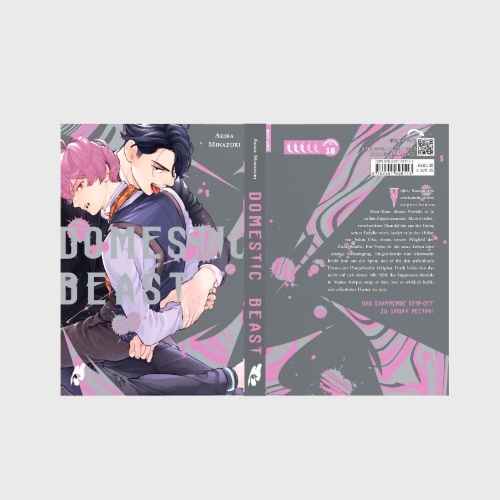 Buchcover und Innenansicht für das Buch: Domestic Beast