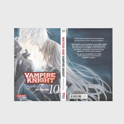 Buchcover und Innenansicht für das Buch: Vampire Knight Memories