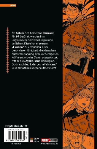 Buchcover und Innenansicht für das Buch: Fabricant 100 03
