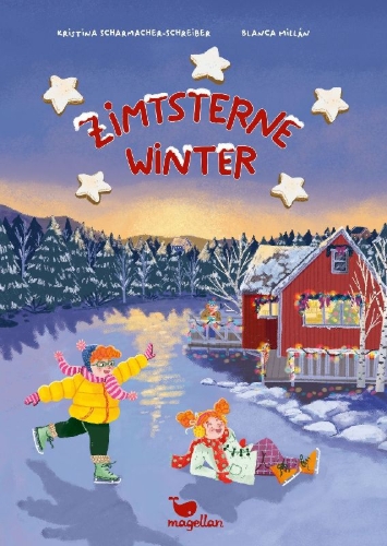 Buchcover und Innenansicht für das Buch: Zimtsternewinter