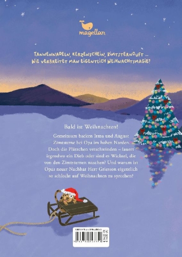 Buchcover und Innenansicht für das Buch: Zimtsternewinter