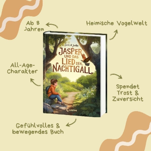 Buchcover und Innenansicht für das Buch: The Hunt For The Nightingale
