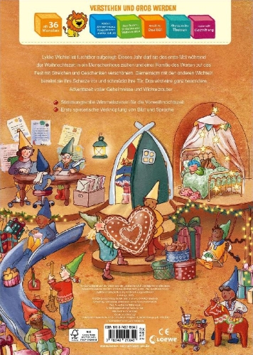 Buchcover und Innenansicht für das Buch: Wo ist der kleine Wichtel?