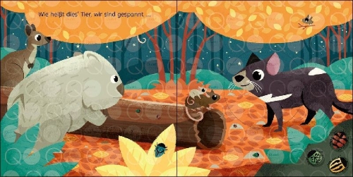 Buchcover und Innenansicht für das Buch: Animal Magic: In the Night