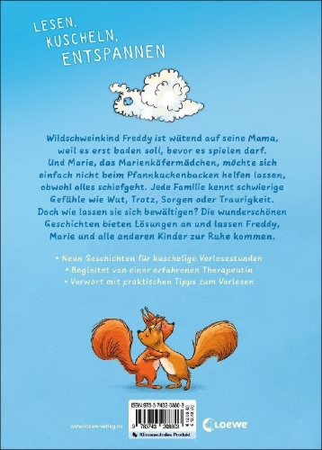 Buchcover und Innenansicht für das Buch: Komm zur Ruhe, lieber Schatz!