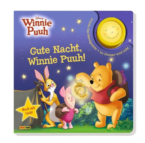 Buchcover und Innenansicht für das Buch: Disney Winnie Puuh: Gute Nacht, Winnie Puuh!