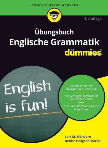 Buchcover und Innenansicht für das Buch: Übungsbuch Englische Grammatik für Dummies
