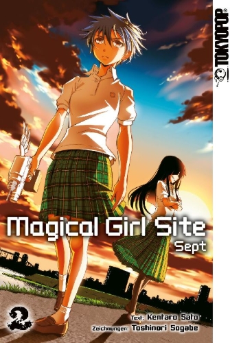 Buchcover und Innenansicht für das Buch: Magical Girl Site Sept 02