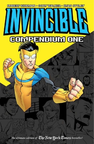 Buchcover und Innenansicht für das Buch: Invincible Compendium Volume 1