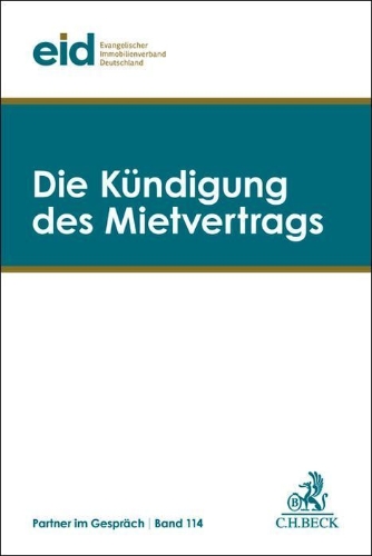 Buchcover und Innenansicht für das Buch: Die Kündigung des Mietvertrags