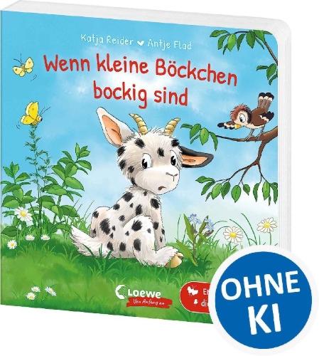Buchcover und Innenansicht für das Buch: Wenn kleine Böckchen bockig sind