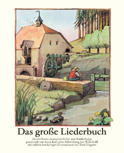 Buchcover und Innenansicht für das Buch: Das große Liederbuch