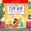Buchcover und Innenansicht für das Buch: Tür auf für Dackel und Maus - Beim Einkaufen