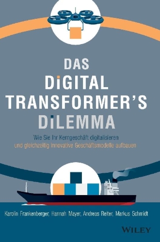 Buchcover und Innenansicht für das Buch: Das Digital Transformer's Dilemma