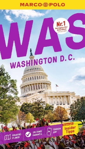 Buchcover und Innenansicht für das Buch: MARCO POLO Reiseführer Washington, D.C.
