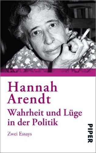Buchcover und Innenansicht für das Buch: Wahrheit und Lüge in der Politik