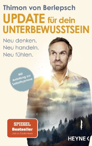 Buchcover und Innenansicht für das Buch: Update für dein Unterbewusstsein