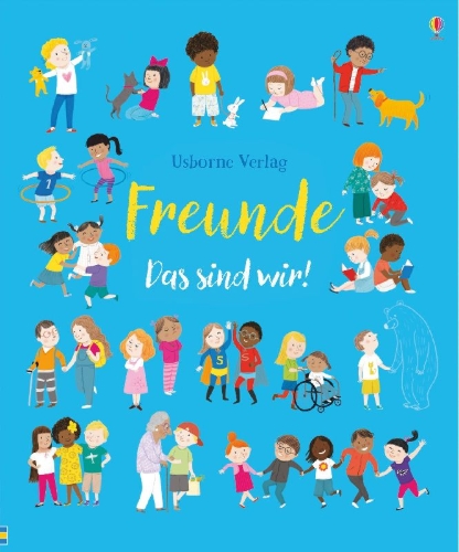 Buchcover und Innenansicht für das Buch: Freunde - Das sind wir!