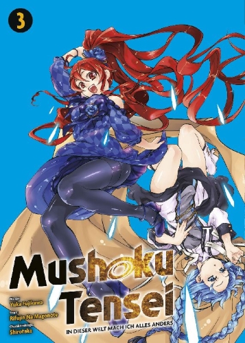 Buchcover und Innenansicht für das Buch: Mushoku Tensei - In dieser Welt mach ich alles anders 03