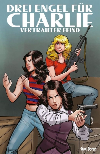 Buchcover und Innenansicht für das Buch: Charlie's Angels: The Devil You Know