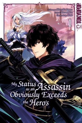 Buchcover und Innenansicht für das Buch: My Status as an Assassin Obviously Exceeds the Hero's 01