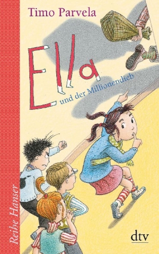 Buchcover und Innenansicht für das Buch: Ella ja jättipotti