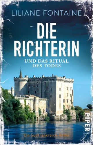 Buchcover und Innenansicht für das Buch: Die Richterin und das Ritual des Todes