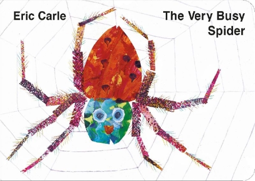 Buchcover und Innenansicht für das Buch: The Very Busy Spider