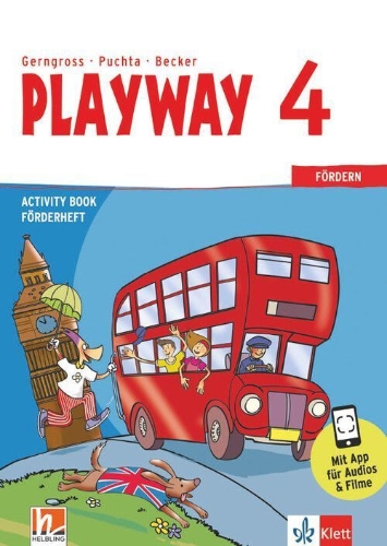 Buchcover und Innenansicht für das Buch: Playway 4. Ab Klasse 3. Activity Book Fördern Klasse 4
