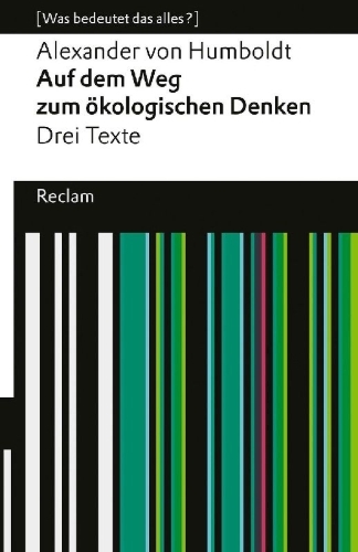 Buchcover und Innenansicht für das Buch: Auf dem Weg zum ökologischen Denken. Drei Texte