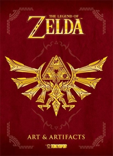 Buchcover und Innenansicht für das Buch: The Legend of Zelda - Art & Artifacts