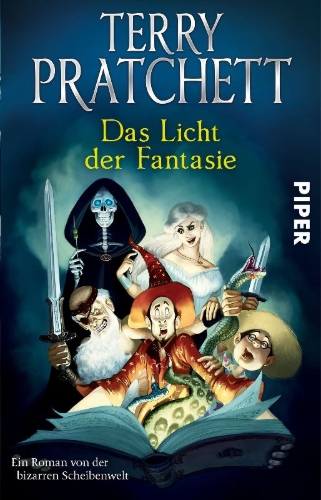 Buchcover und Innenansicht für das Buch: The Light Fantastic