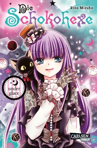 Buchcover und Innenansicht für das Buch: Chocolat no Maho - tricky beans