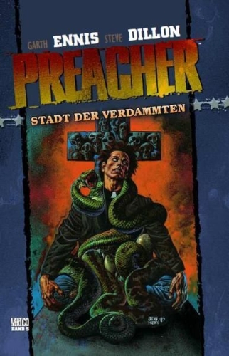 Buchcover und Innenansicht für das Buch: Preacher 05 - Stadt der Verdammten