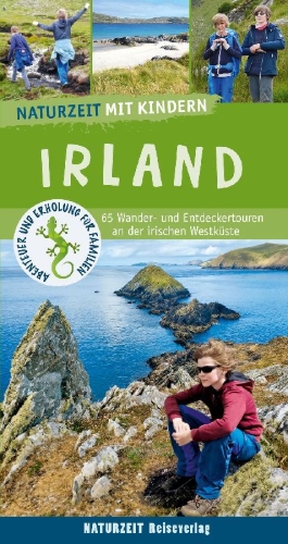 Buchcover und Innenansicht für das Buch: Naturzeit mit Kindern: Irland