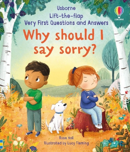 Buchcover und Innenansicht für das Buch: Very First Questions & Answers: Why should I say sorry?