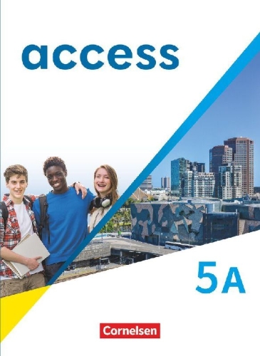 Buchcover und Innenansicht für das Buch: Access - Allgemeine Ausgabe 2022 - Band 5: Abschluss: 9. Schuljahr