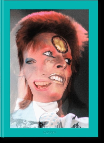 Buchcover und Innenansicht für das Buch: Mick Rock. The Rise of David Bowie. 1972-1973