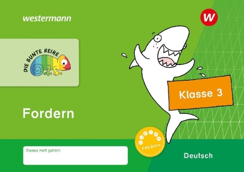 Buchcover und Innenansicht für das Buch: DIE BUNTE REIHE - Deutsch. Fordern Klasse 3