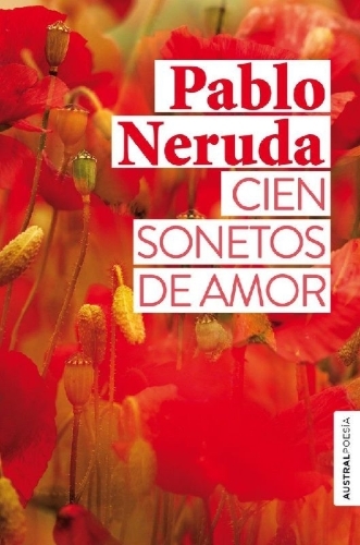 Buchcover und Innenansicht für das Buch: Cien sonetos de amor