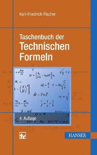 Buchcover und Innenansicht für das Buch: Taschenbuch der Technischen Formeln